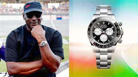 jordan con rolex|Michael Jordan lució el Rolex moderno más deseado .